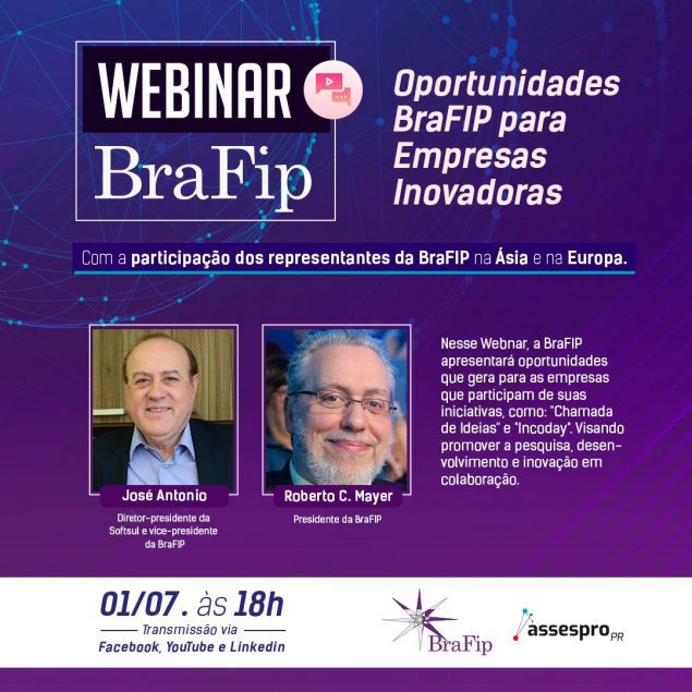 Webinar – Oportunidades BraFip para Empresas Inovadoras
