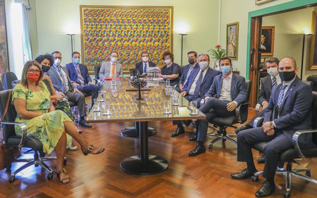 Projetos inovadores são apresentados à comitiva italiana