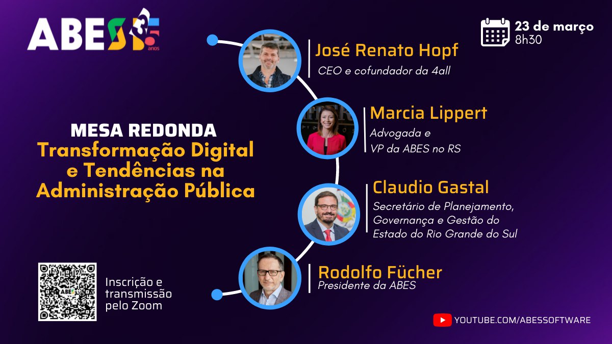 ABES promove Mesa Redonda sobre “Transformação Digital e Tendências na Administração Pública”