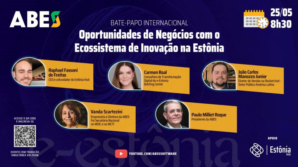 Conheça as oportunidades de negócios com o Ecossistema de Inovação na Estônia